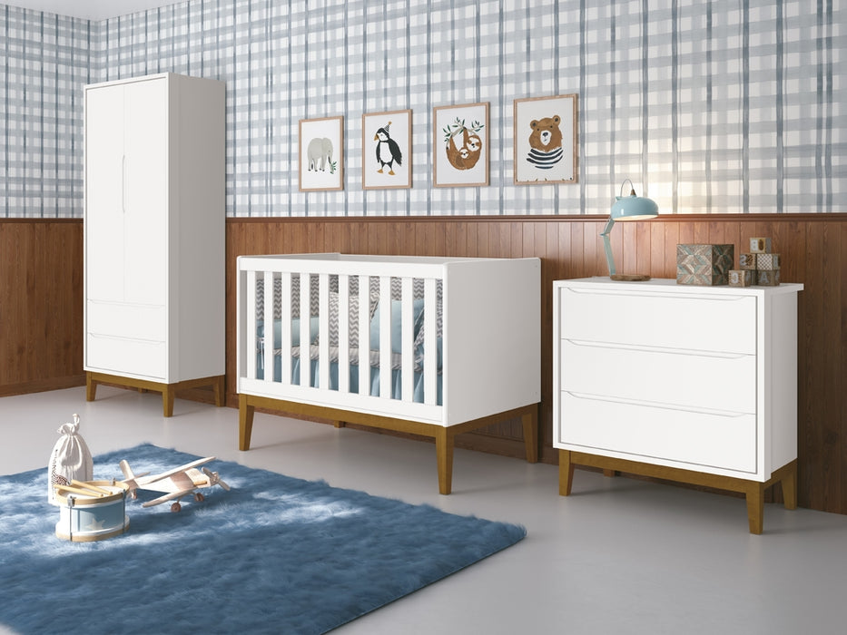 QUARTO ROMA BRANCO FUTURISTA