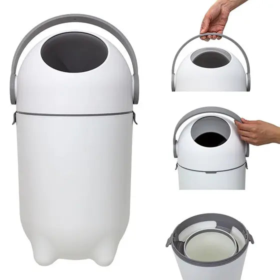 LIXEIRA ANTIODOR BUBA FUTURISTA