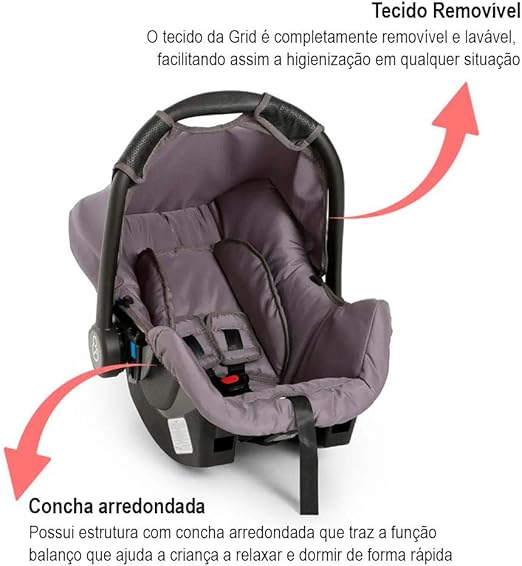 BEBÊ CONFORTO GRID GALZERANO FUTURISTA