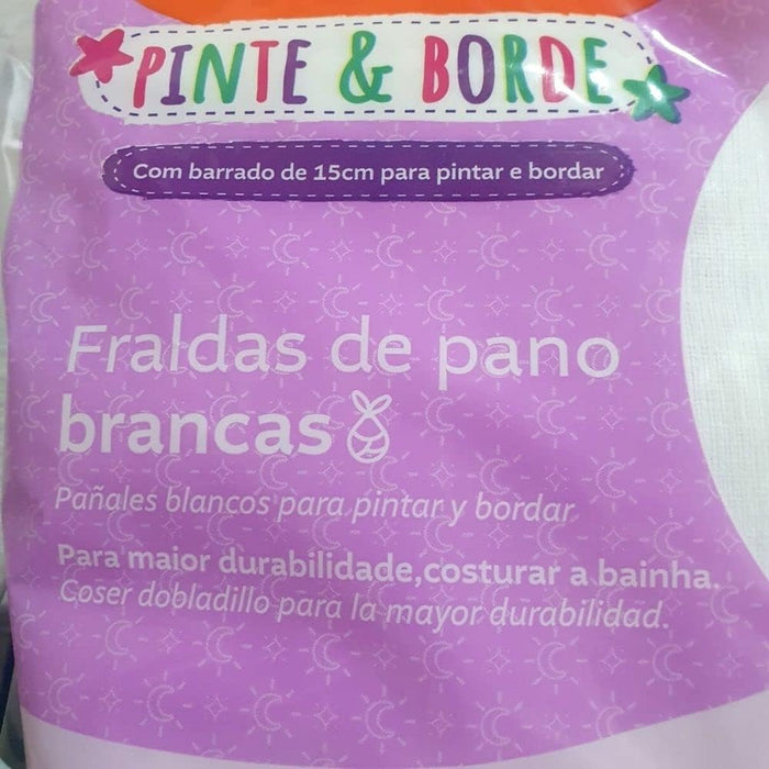 FRALDA PINTE E BORDE – TAMANHO 70X70CM – CREMER FUTURISTA