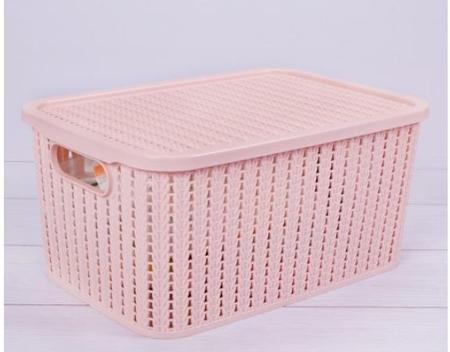 Caixa Organizadora Baby Rosa 47L - Futurista Baby - Imagem 2