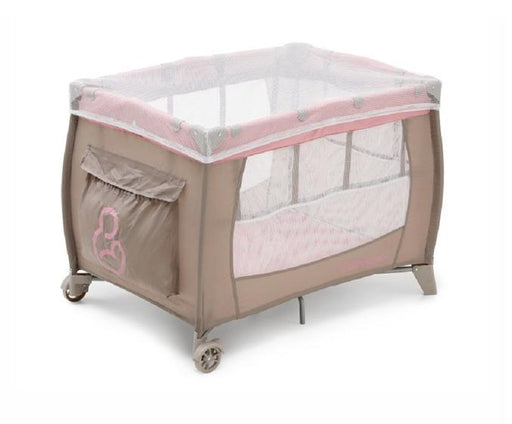 Berço Affetto Cappuccino Rosa, Seguro e Confortável - Futurista Baby - Imagem 2