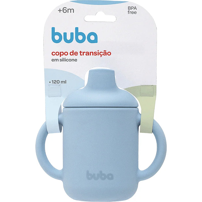 COPO EM SILICONE AZUL BUBA FUTURISTA