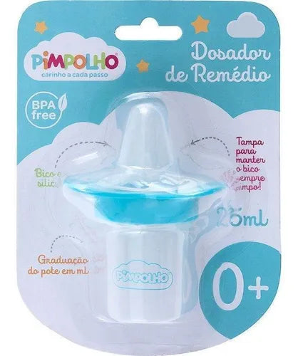 Dosador de Remédio Branco Pimpolho - Futurista Baby