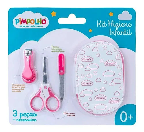 Tesoura Rosa para Bebê - Futurista Baby - Imagem 3