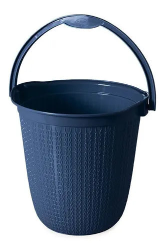 Balde Azul 8L Trama Baby - Futurista Baby - Imagem 2