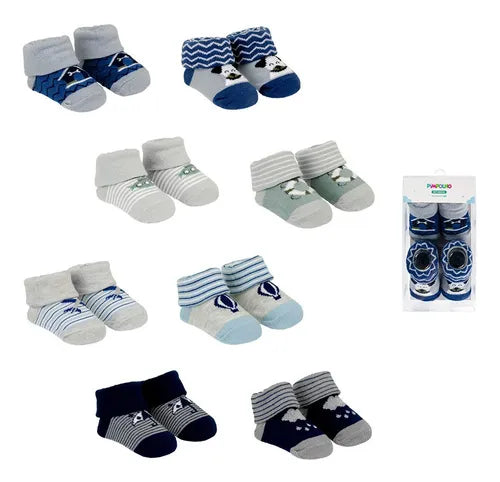 Kit Meia Bebê Confortável 2 Pares - Futurista Baby - Imagem 2