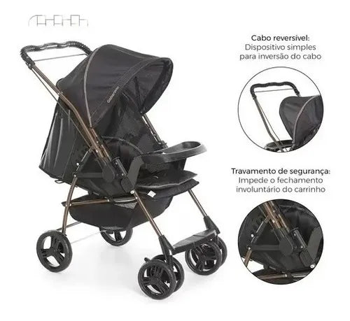 CARRINHO MILANO REVERSÍVEL III GALZERANO FUTURISTA