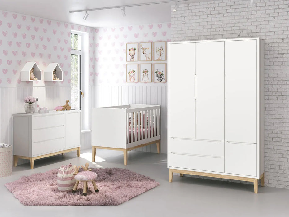 QUARTO ROMA BRANCO 3PT FUTURISTA
