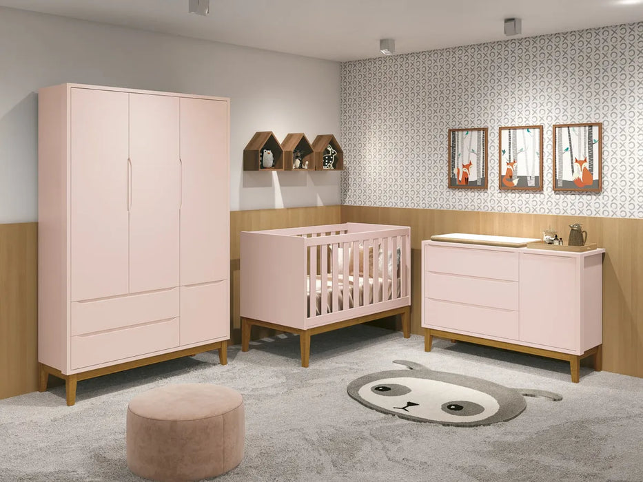 QUARTO ROMA ROSA 3PT FUTURISTA