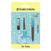 Kit Beggy 8020 Azul com Aplique - Futurista Baby - Imagem 2