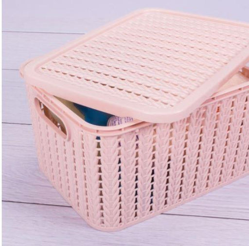 Caixa Organizadora Baby Rosa 47L - Futurista Baby