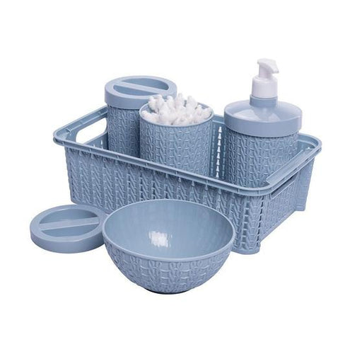 Bacia Azul 17L para Banho - Futurista Baby