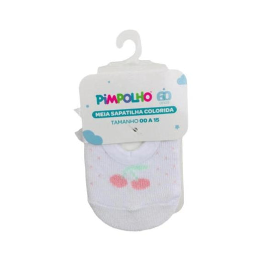 Meia Sapatilha Confortável Azul Pimpolho - Futurista Baby - Imagem 2