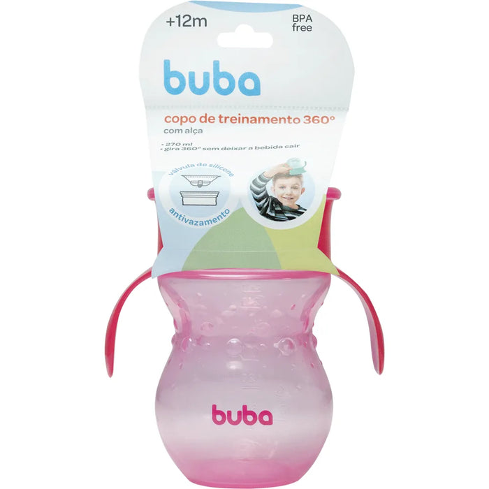 COPO DE TREINAMENTO 360° ROSA BUBA FUTURISTA