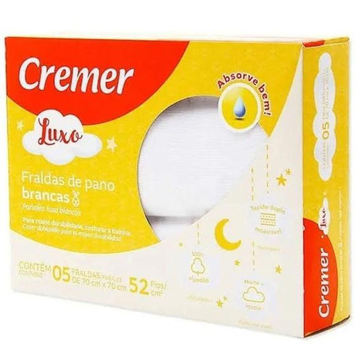 Fralda Cremer Luxo Masc 70x70 Conforto - Imagem 2