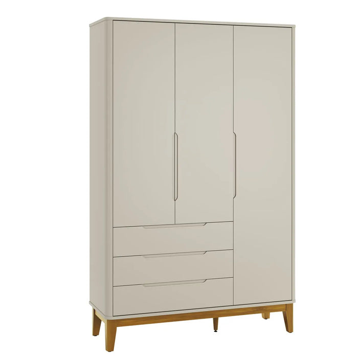 ROUPEIRO ROMA - TRÊS PORTAS (PÉS INCLUSOS)
