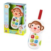 Baby Fone 6001 Macaco - BRASKIT 112407