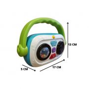 Bebe 6005 Musical Radinho - BRASKIT 112419