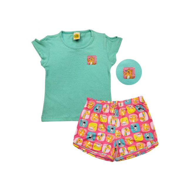 Conjunto 59014 FEM Cute ZOO TAM 1/3 - JAKIMALHAS 115298